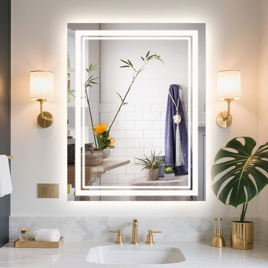 36"x 28" LED Mirror for Bathroom