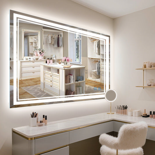 48"x36" LED Mirror for Bathroom