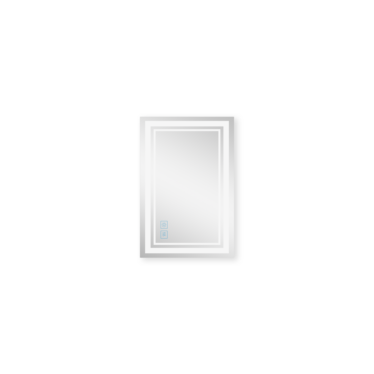 24"x16" LED Mirror for Bathroom